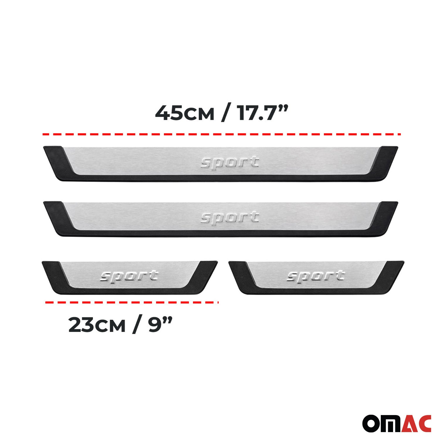 Couverture de Seuil de porte pour Hyundai Accent Sonata inox