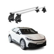 Menabo Barres de toit transversales pour Cupra Tavascan 2024-2026 Acier Gris 2x