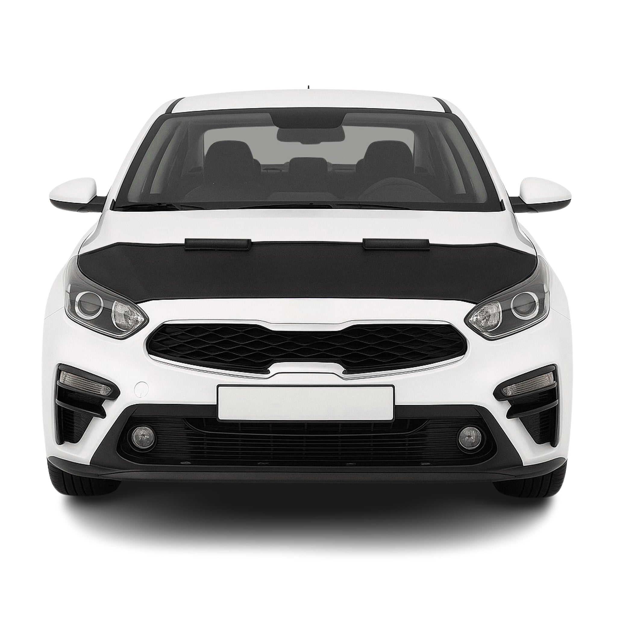Protège Capot pour Kia Forte 2019-2025 Masque de voiture vinyle Noir