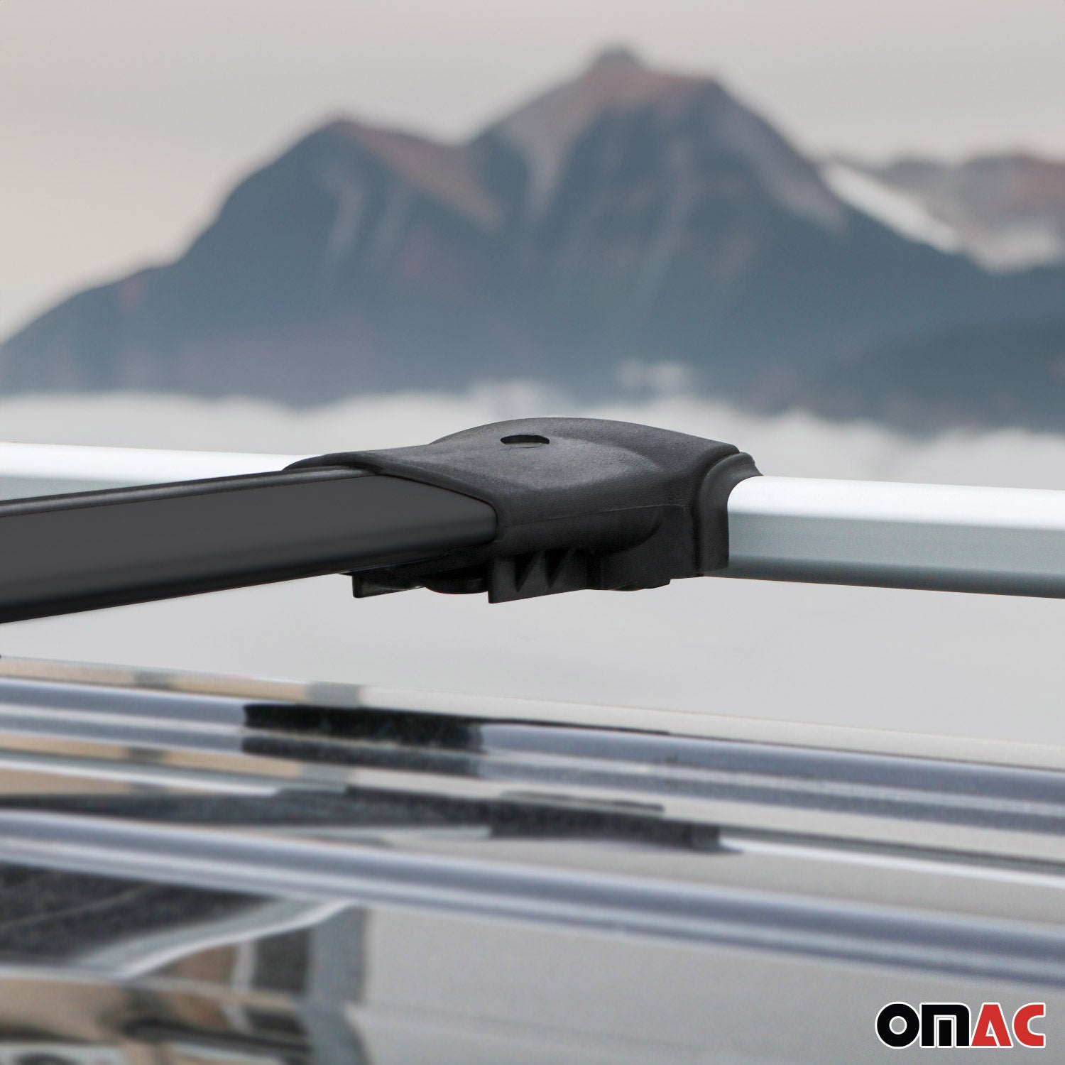 Barres de toit transversales pour Opel Vivaro C / Zafira Life 2019-2026 Noir 3x