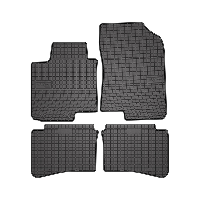 Tapis de Sol pour Hyundai i20 2014-2020 Caoutchouc Noir