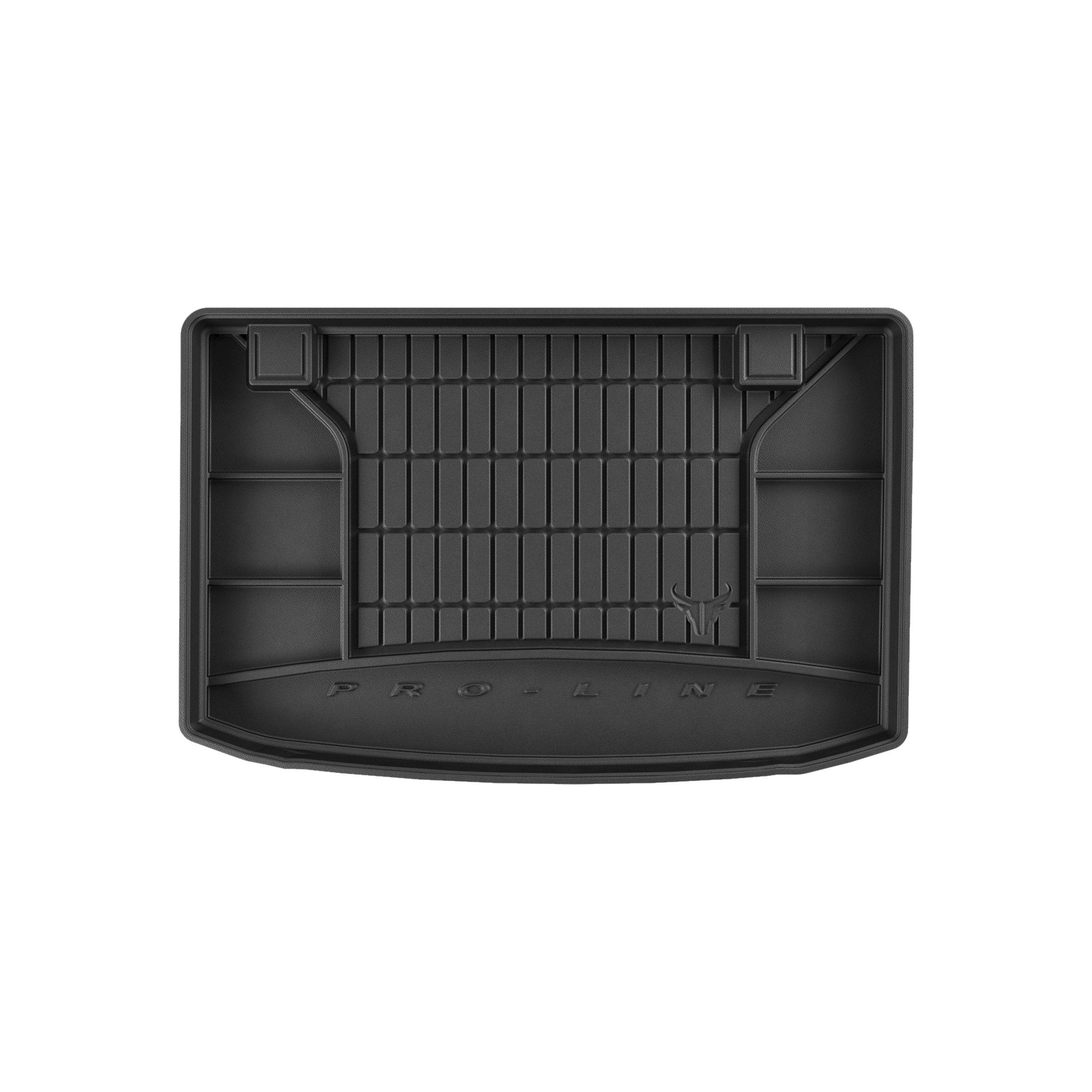 OMAC Tapis de Coffre pour Kia Venga 2009-2019 Inférieur TPE Noir