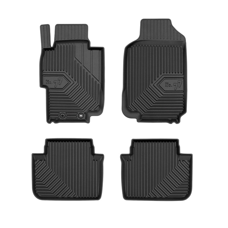 Tapis de Sol de Voiture pour Honda Accord VII 2002-2008 TPE Imperméable 4Pcs