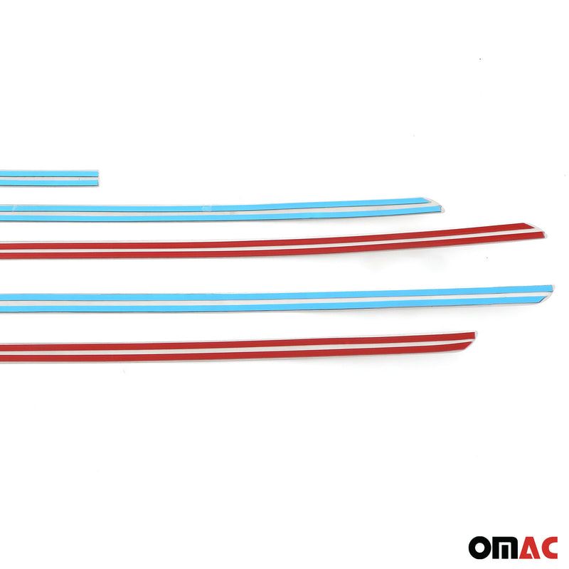 Garniture Baguette de Porte pour Ford Transit / Tourneo Custom 2023-2025 inox