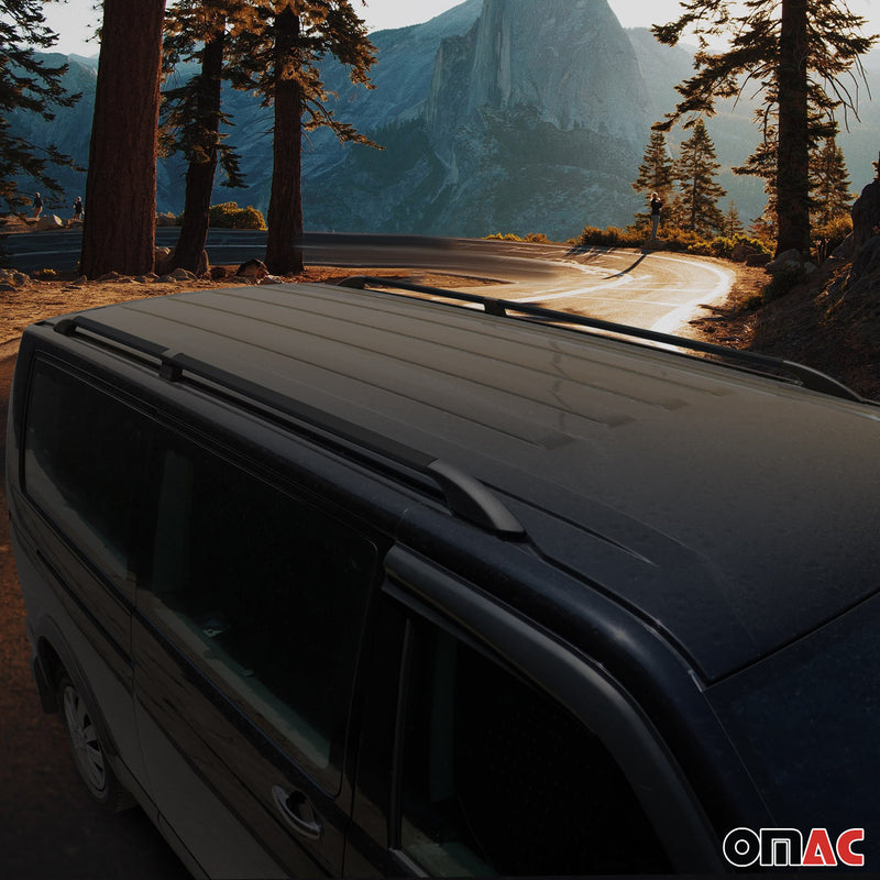 Barres de toit longitudinales pour Range Rover L322 2003-2012 Alu Noir