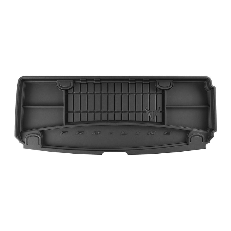 Tapis de Coffre pour Mercedes Classe GLS 2015-2019 Noir TPE