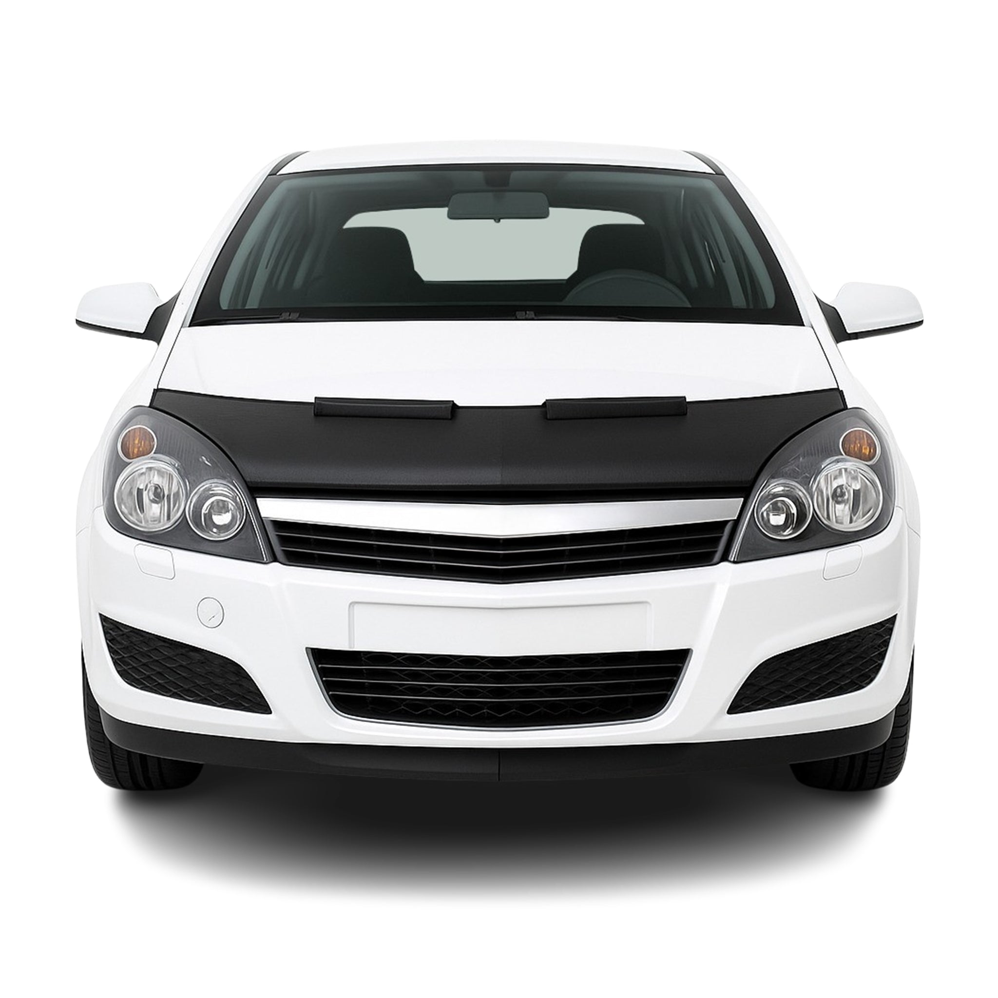 Protège Capot pour Opel Astra H 2004-2009 Masque de voiture vinyle Noir