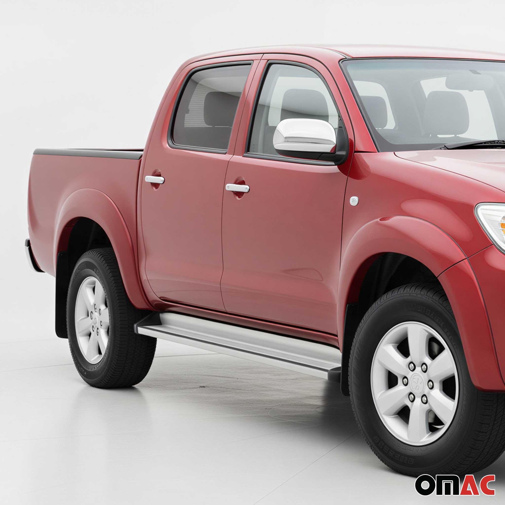 Couverture de poignée de porte pour Toyota Hilux 2005-2015 en Acier chromé