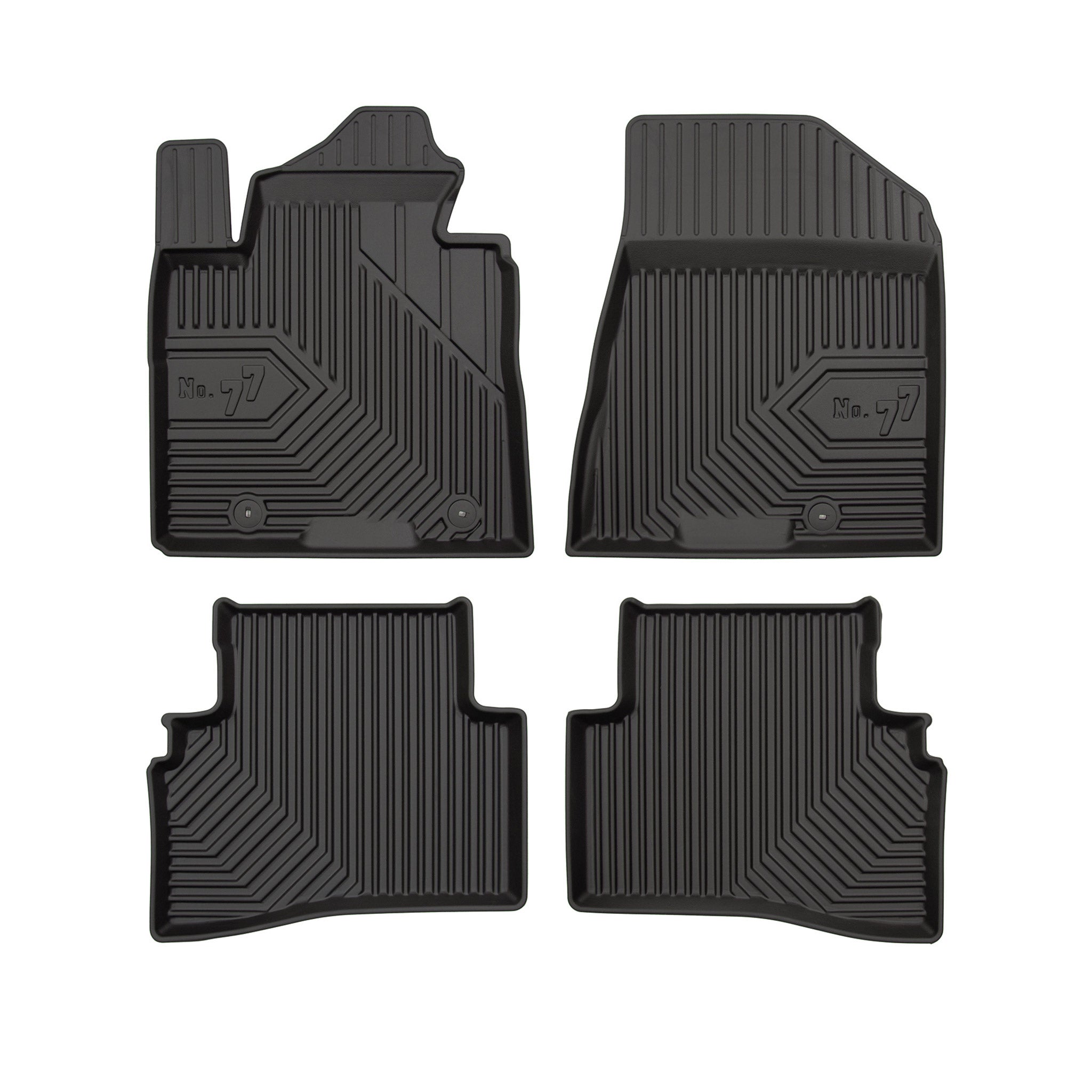 Tapis de Sol de Voiture pour Kia Sportage IV 2015-2018  TPE Imperméable 4Pcs
