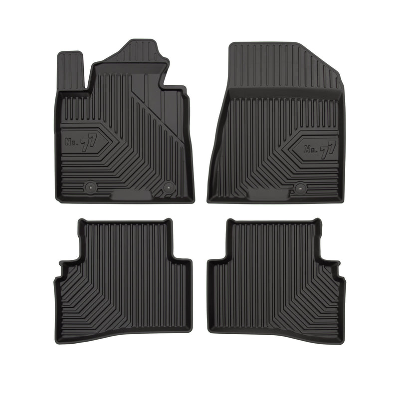 Tapis de Sol de Voiture pour Kia Sportage IV 2015-2018  TPE Imperméable 4Pcs
