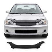 Deflecteurs d'air capot de voiture pour Honda Civic 1998-2002 Berline Noir