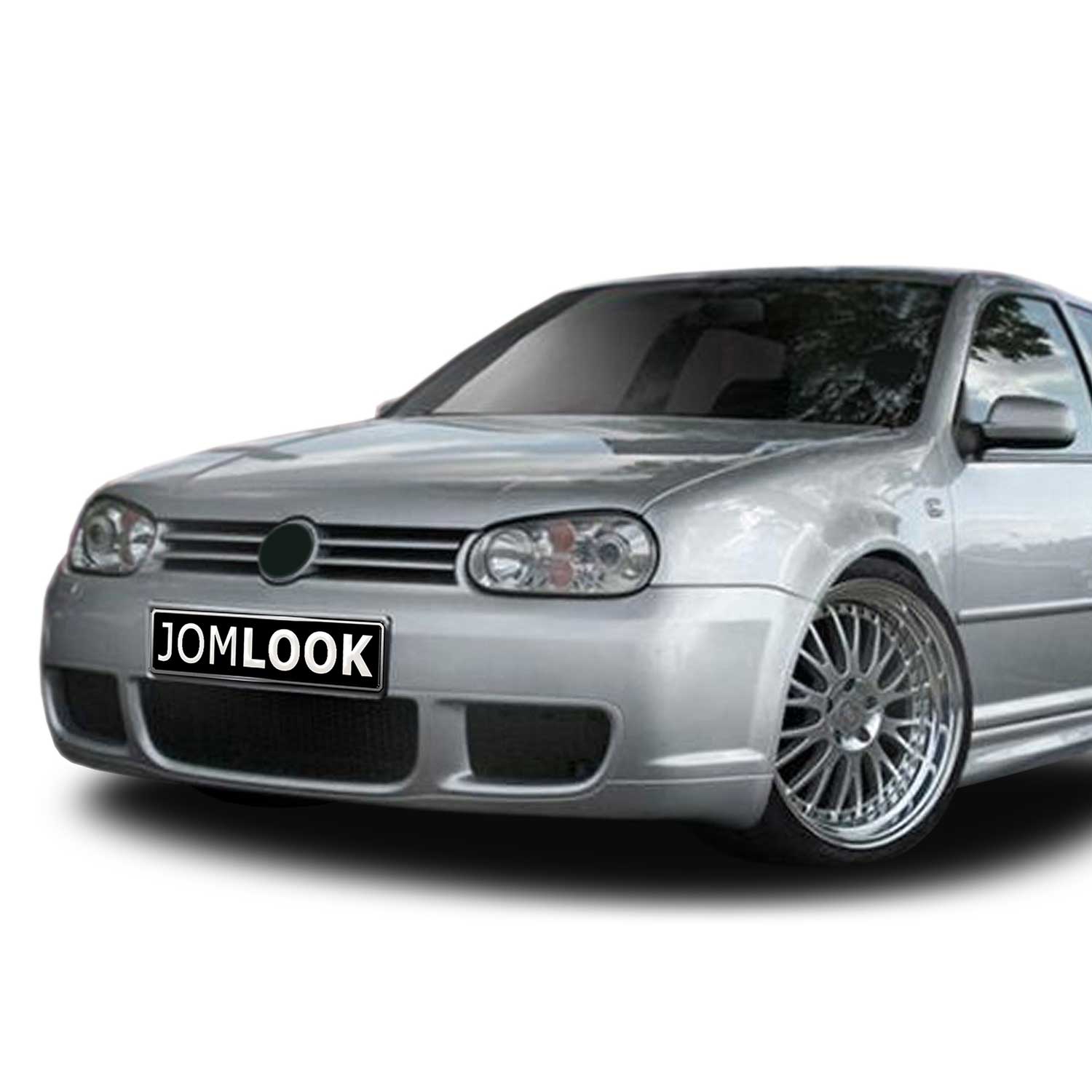 JOM Pare-chocs avant pour Volkswagen Golf 4 1997-2003 ABE RS-Look Plastique Noir