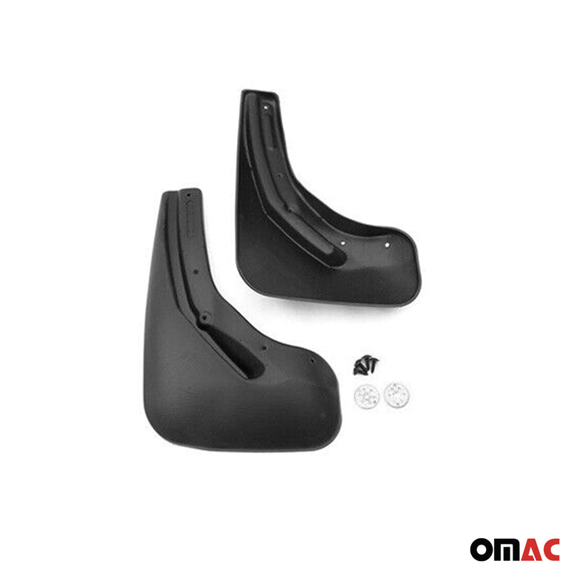 Bavettes Garde Boue pour VW Jetta 2010-2018 Avant et Arrière Plastique Noir 4Pcs