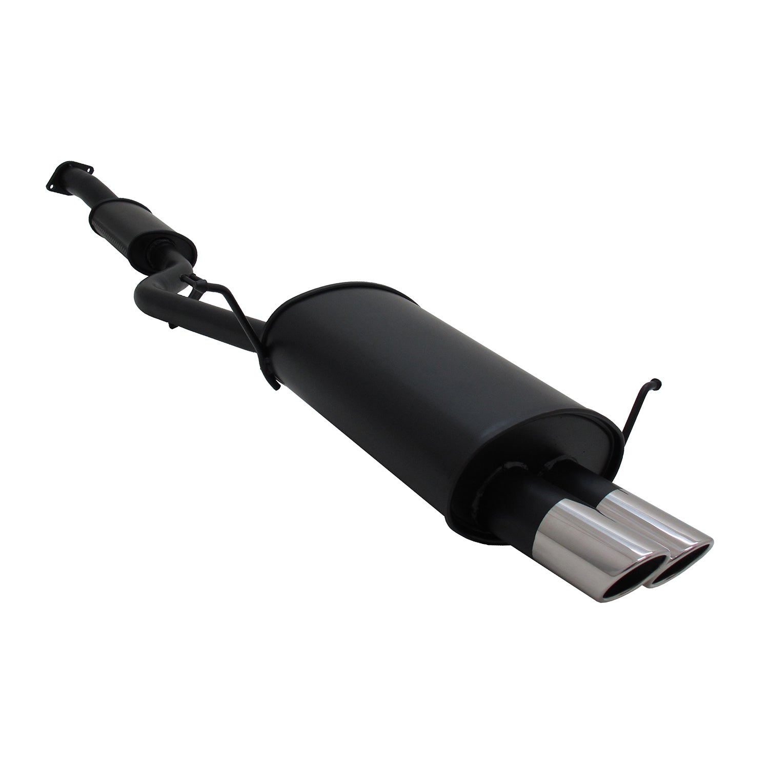 Échappement arrière sport Novus pour BMW E36 Compact 318Ti 2x76mm SR-Design ABE