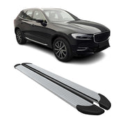 2018-2026 Volvo XC60 Marchepieds latéraux pédale Aluminium 2x Gris