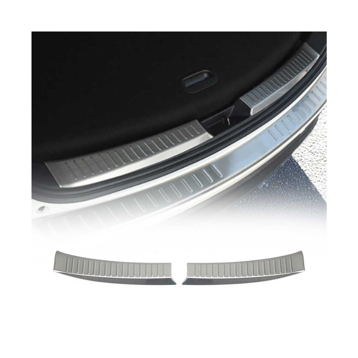 OMAC Protection de Pare-Chocs pour Mazda CX-5 I 2013-16 Inox finition brossée