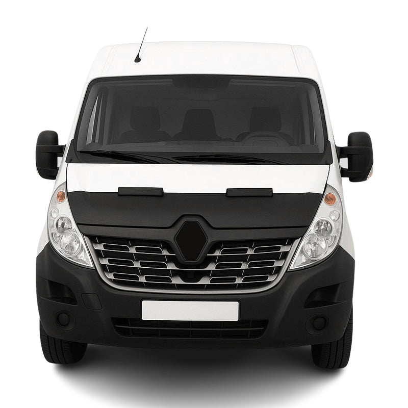 Protège Capot pour Renault Master 2014-2020 Masque de voiture vinyle Noir