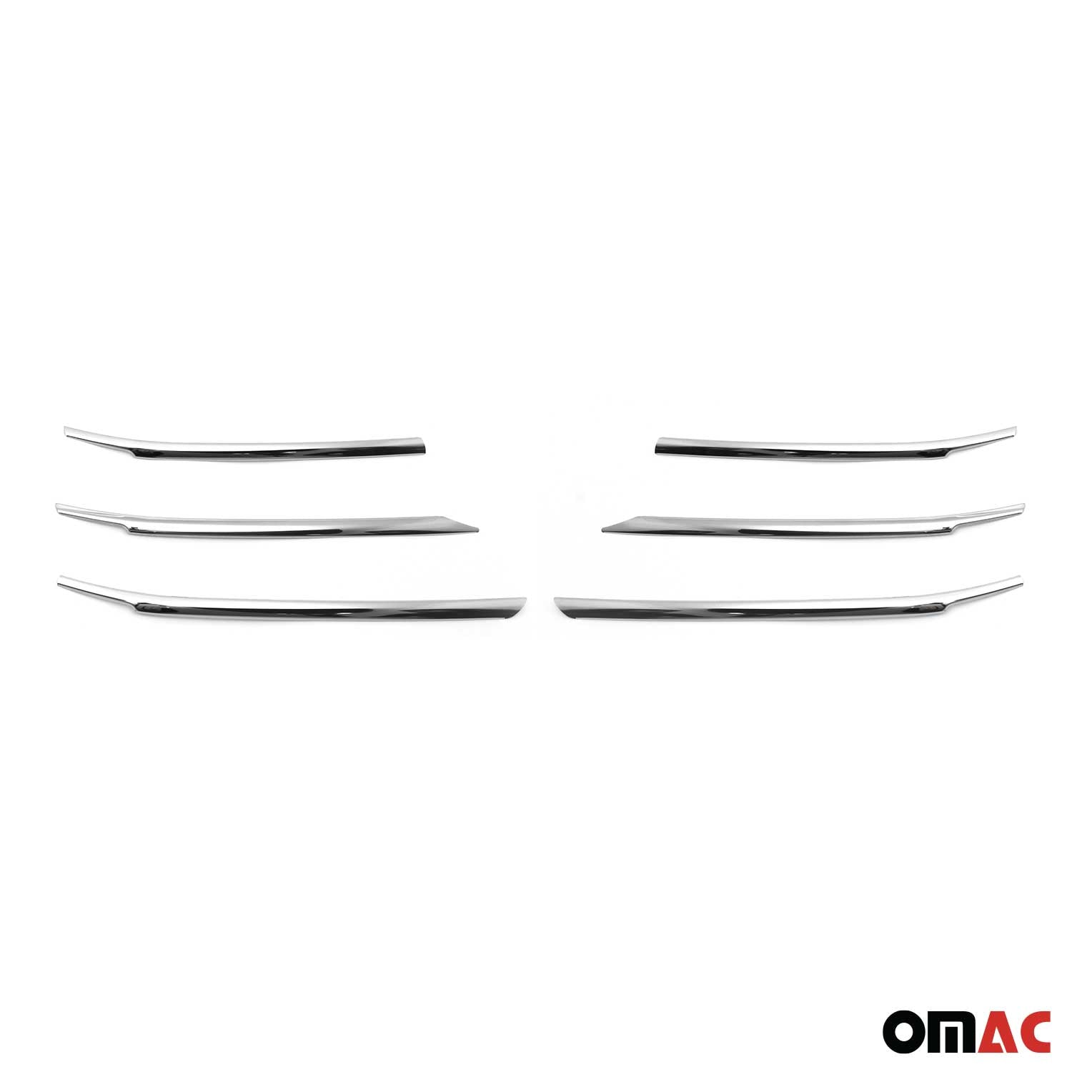 Moulure de Grille de Calandre pour Mercedes Vito W447 2024-2026 Acier 6Pcs