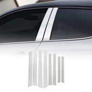 Couverture Garniture de pilier B pour Dacia Duster 2010-2018 en acier inox 8Pcs