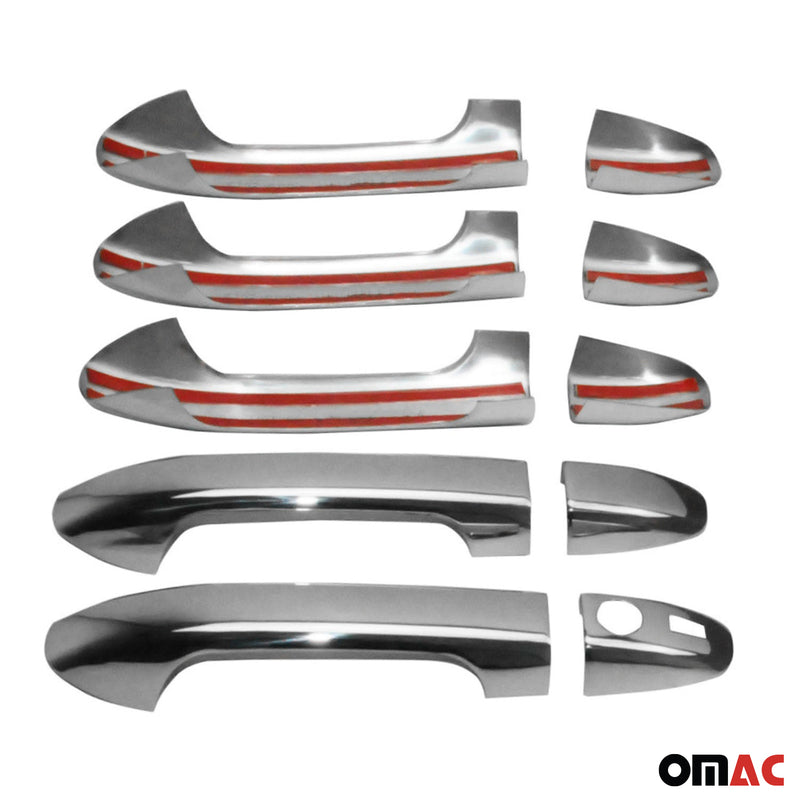 Couverture de poignée de porte pour Mercedes Vito W447 2014-2025 Sans clé 10Pcs