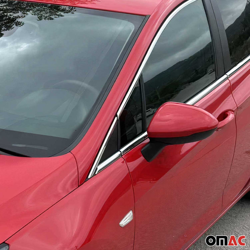 Garniture de Fenêtre pour Opel Astra K HB Acier Inox 6Pcs