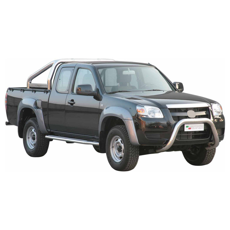 Pare-buffle Avant pour Mazda BT-50 2006-2012 76 mm en Acier Gris