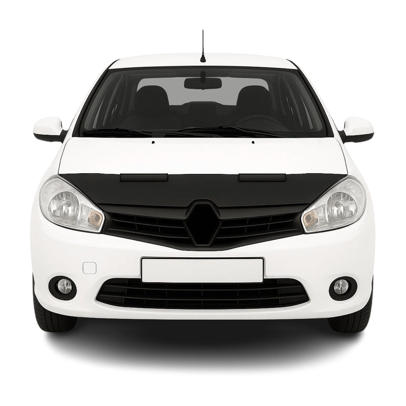 Protège Capot pour Renault Symbol 2009-2013 Masque de voiture vinyle Noir