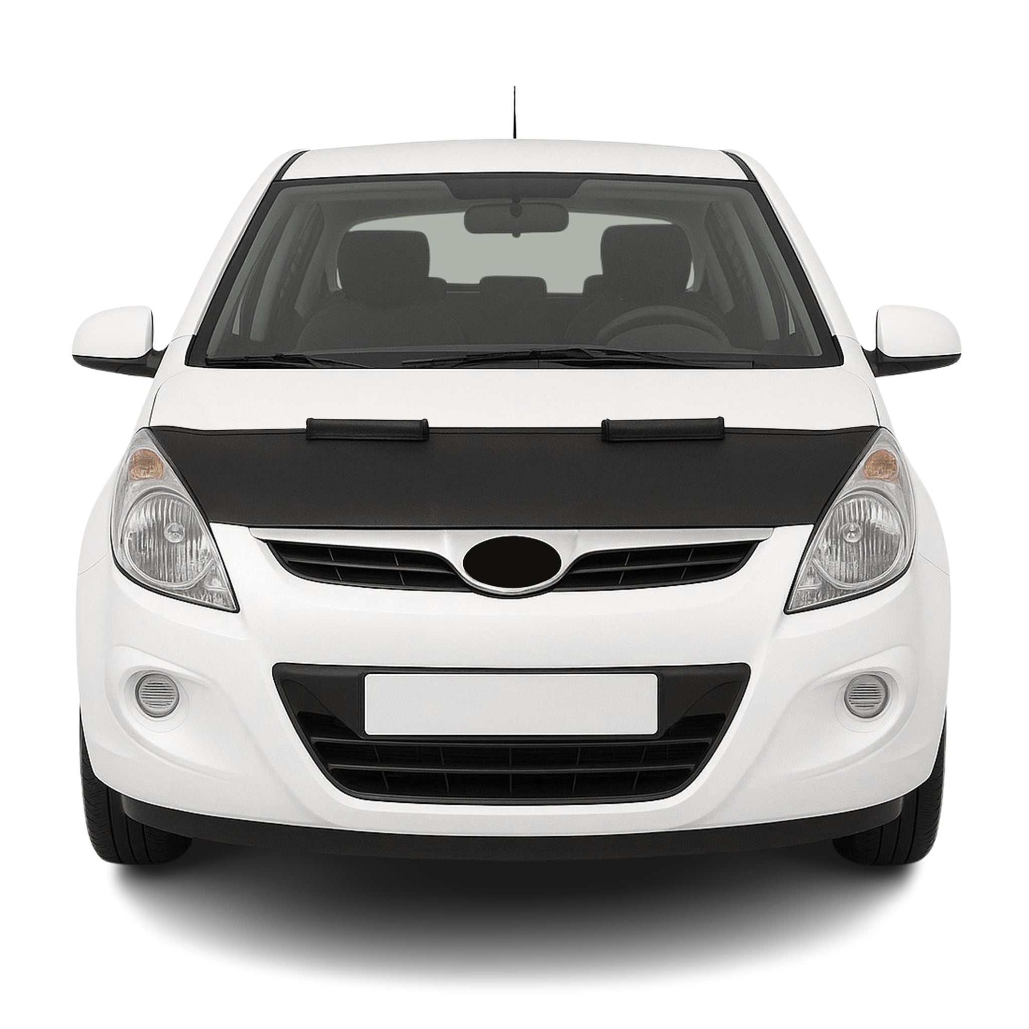 Protège Capot pour Hyundai i20 2008-2012 Masque de voiture vinyle Noir