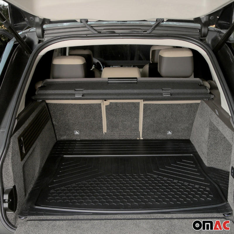 Tapis de coffre pour Audi Q5 antidérapant et toutes saisons Noir 1Pcs