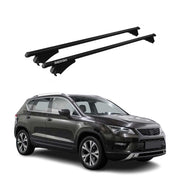 Tiger Barres de toit transversales pour Seat Ateca 2016-2026 Noir