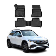 OMAC Tapis de sol pour Mercedes EQB X243 2022-2026 en caoutchouc TPE Noir 3Pcs
