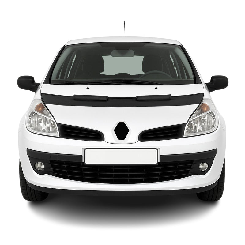 Protège Capot pour Renault Clio 2005-2012 Masque de voiture vinyle Noir