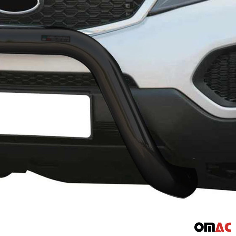 Pare-buffle Avant pour Kia Sorento 2009-2012 76 mm en Acier Noir