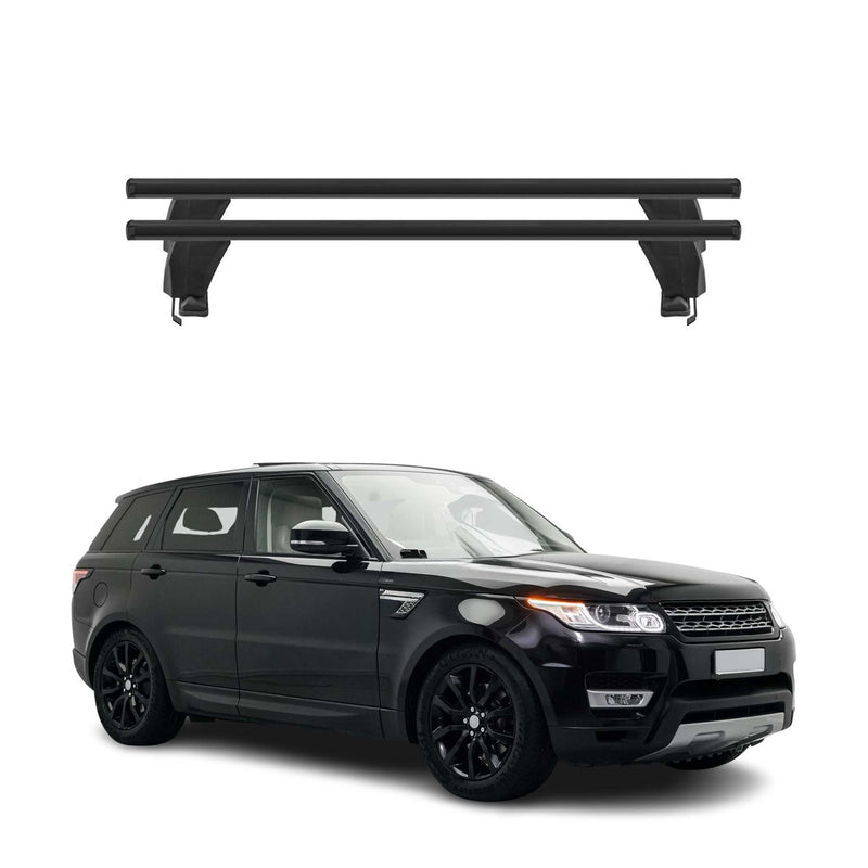 Barres de toit Transversales pour Land Rover Range Rover Sport 2014-2017 Noir