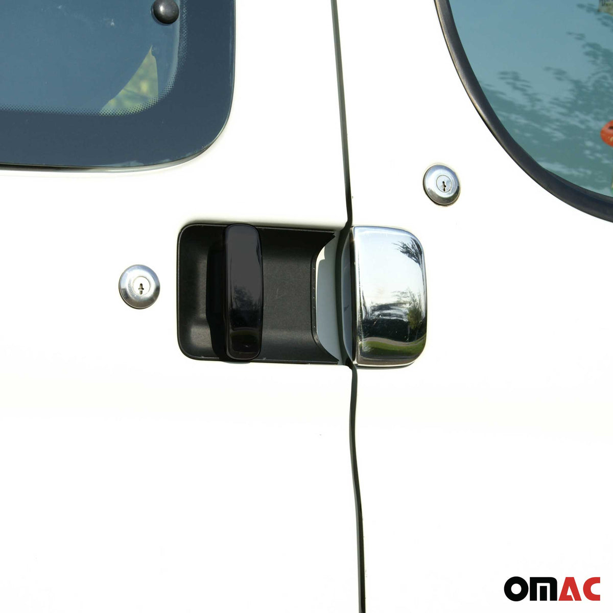 Poignée de porte Latérale pour Peugeot Partner mk1 1996-2008 acier inox Chromé