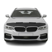 Protège Capot pour BMW Série 5 G30 G31 2017-2020 Pre-FL Masque de voiture Noir