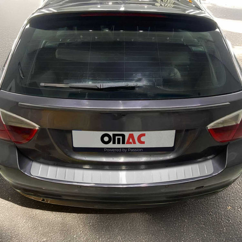 Protection Seuil de Pare-chocs Arriére Pour Skoda Rapid Spaceback 2013-19 Acier