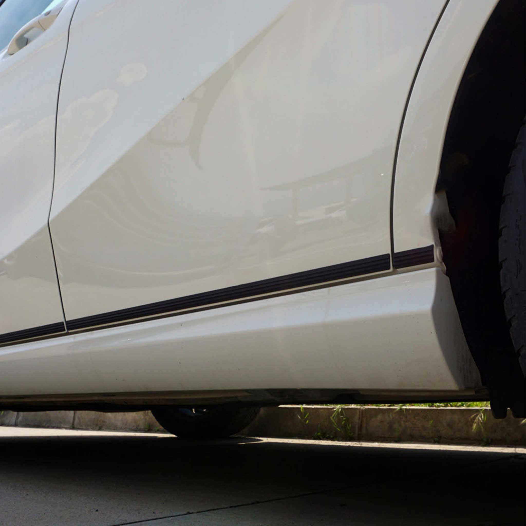 Garniture Baguette de porte latérale pour Mercedes Classe B W246 2011-2018 Alu