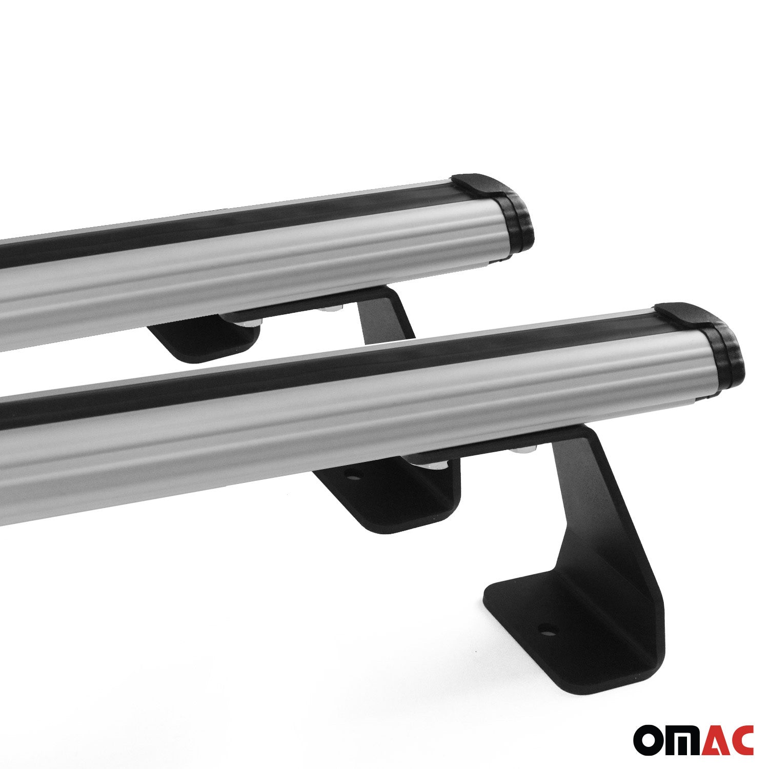 Barres de toit transversales pour Renault Kangoo III 2021-2026 Aluminium Gris 2x