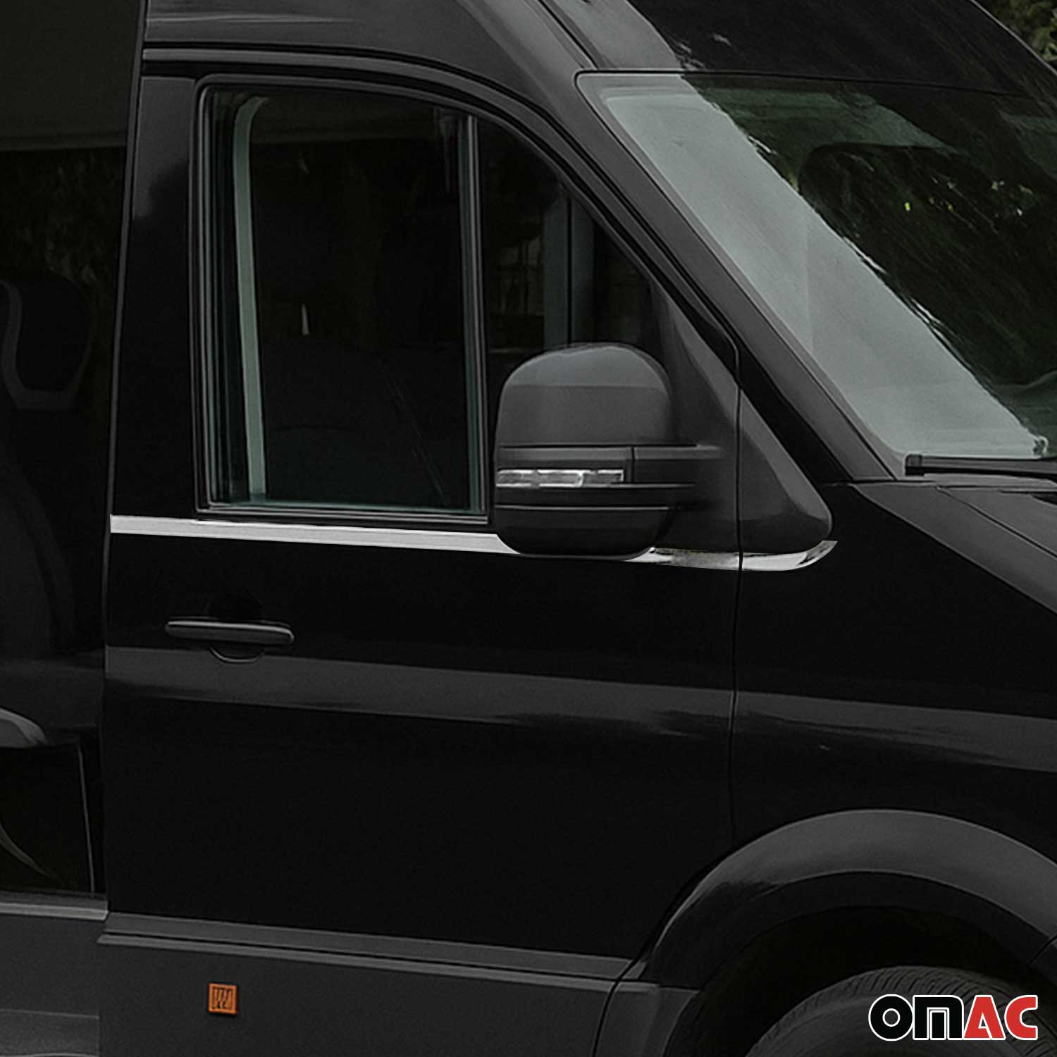 Garniture de Fenêtre pour VW Crafter L2 2017-2026 Acier Inox 8Pcs