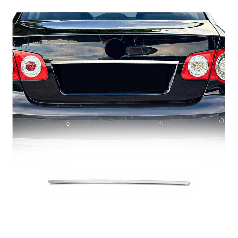 Arrière coffre couvercle moulure pour Skoda Roomster 2007-2015 inox Chromé