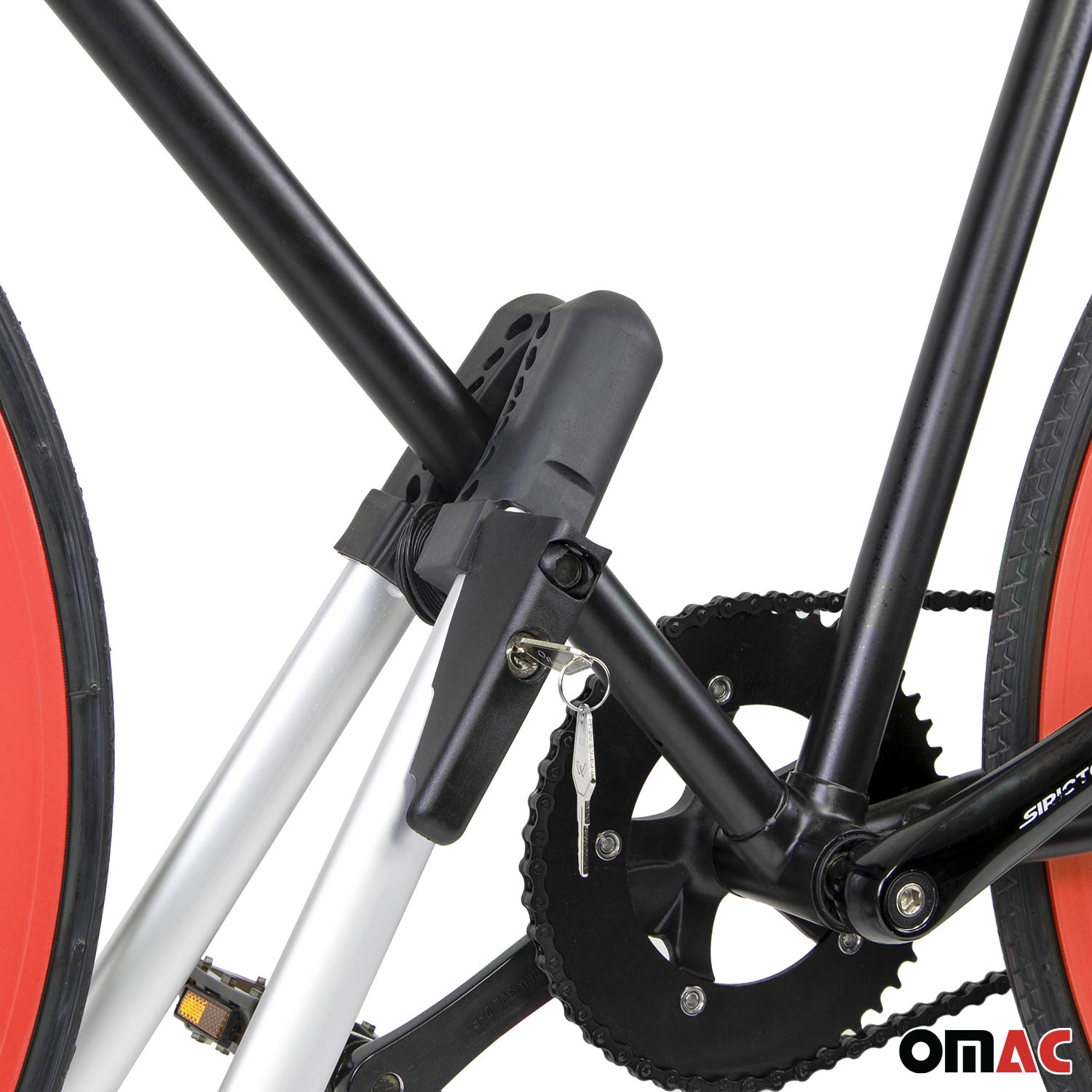 2 Menabo Porte-vélo de toit Juza Pour 2 Vélo 15kg en Aluminium ABE