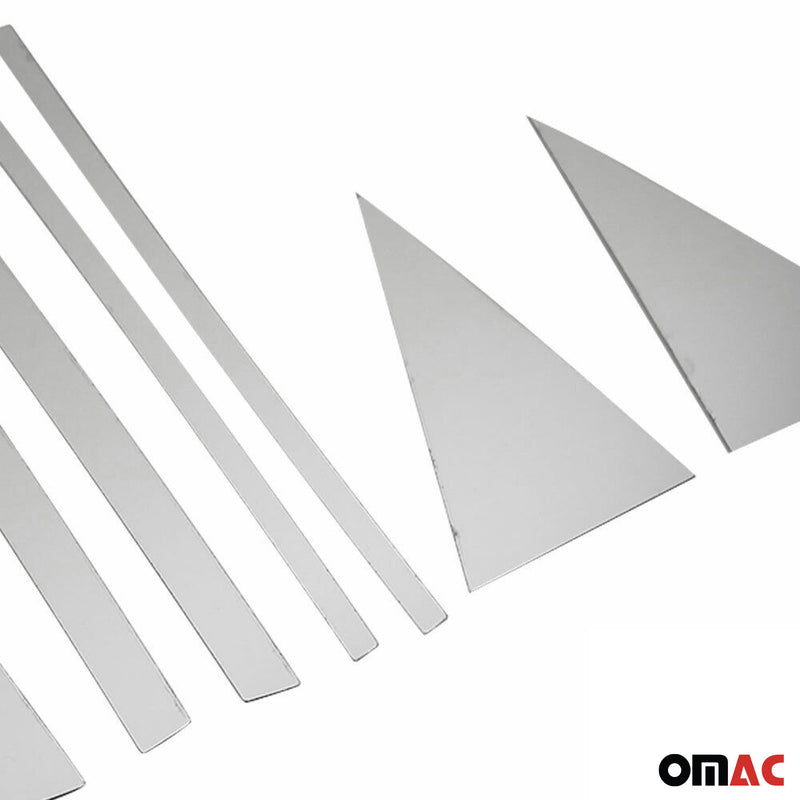 Couverture Garniture de pilier B pour Seat Ibiza 2017-2020 en acier inox 10 Pcs