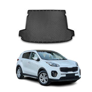 OMAC Tapis de coffre pour Kia Sportage QL 2016-2022 sur mesure en caoutchouc