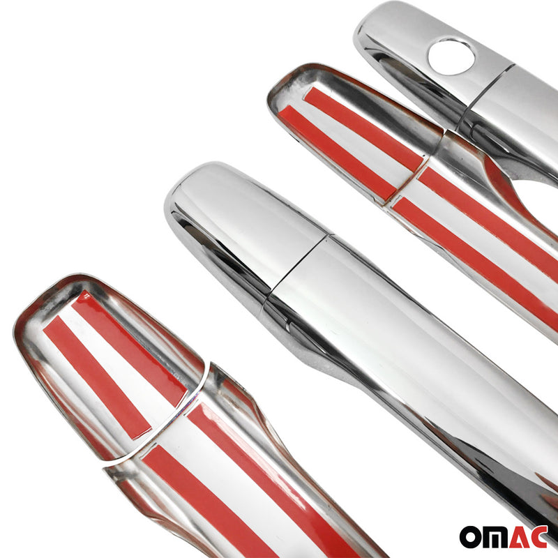 Couverture de poignée de porte pour Mitsubishi ASX 2010-2025 en Acier Inoxydable