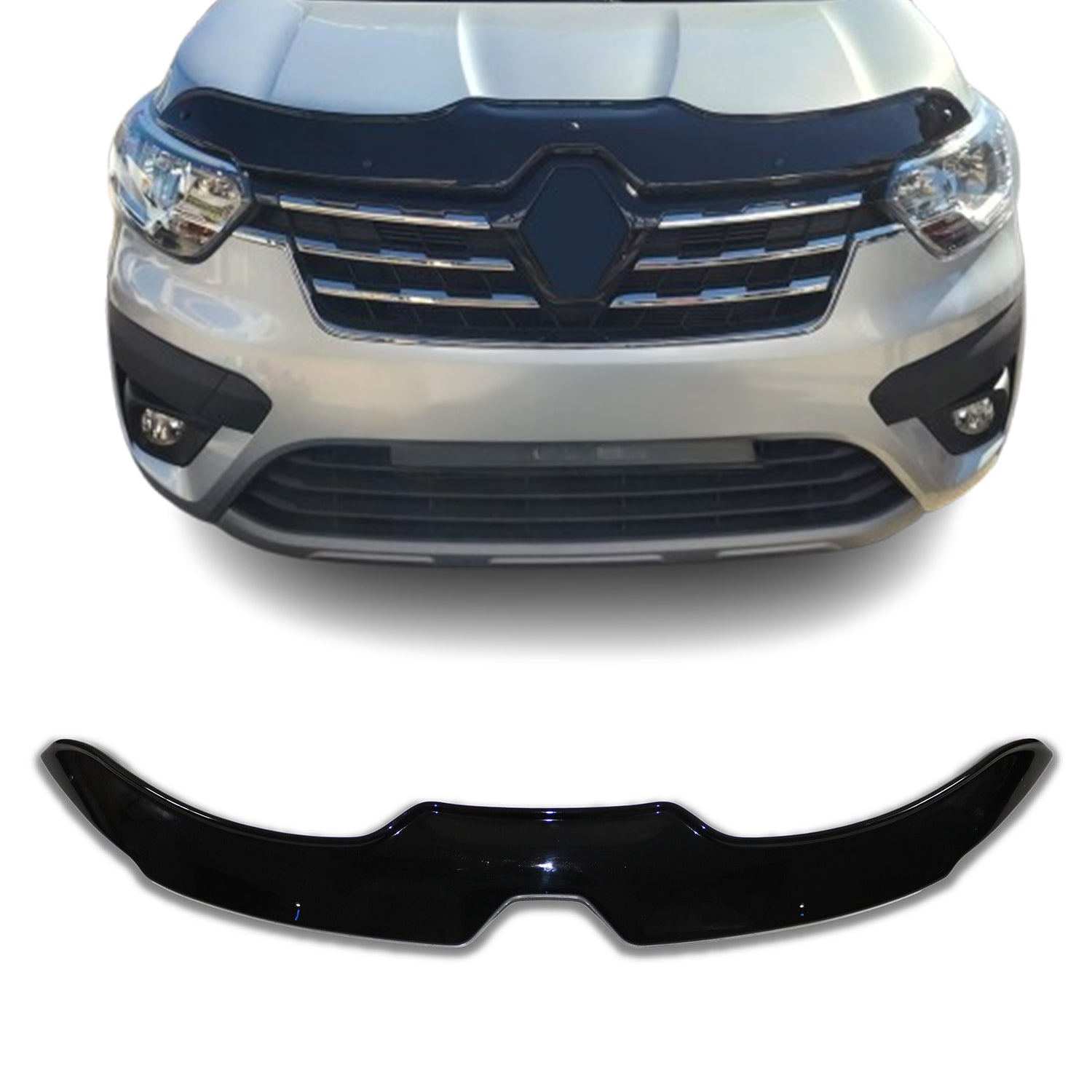 Déflecteur de Capot pour RENAULT EXPRESS 2021-2025 en Acrylique Noir