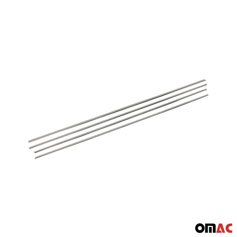 Garniture De Fenétre pour Suzuki Vitara 2015-2021 en acier inox chrome
