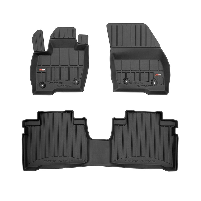 Tapis de Sol pour Ford S-Max 2015-2018 TPE Noir