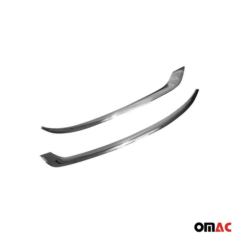 Cadre Phare Antibrouillard pour VW Caddy 2010-2015 en acier inox Chromé