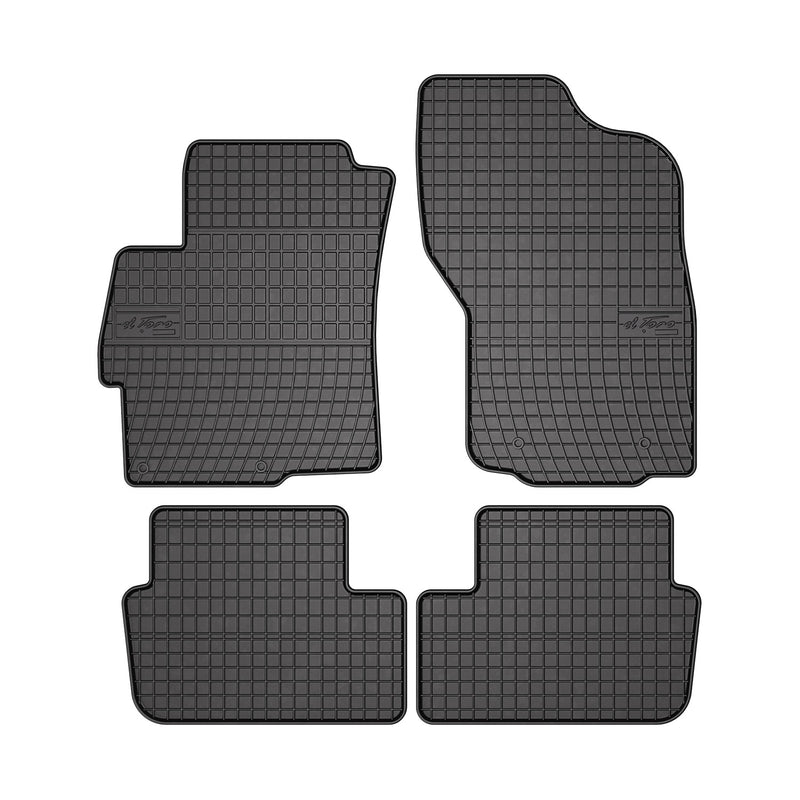 Tapis de Sol pour Mitsubishi Lancer 2007-2016 Caoutchouc Noir